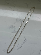 Load image into Gallery viewer, Italian Sterling Biker Chain 20”
