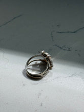 Load image into Gallery viewer, Articulated Frog Sterling Silver Ring Size 6.5
