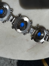 Load image into Gallery viewer, Vintage 1940s Mexico Sterling Silver Bracelet
