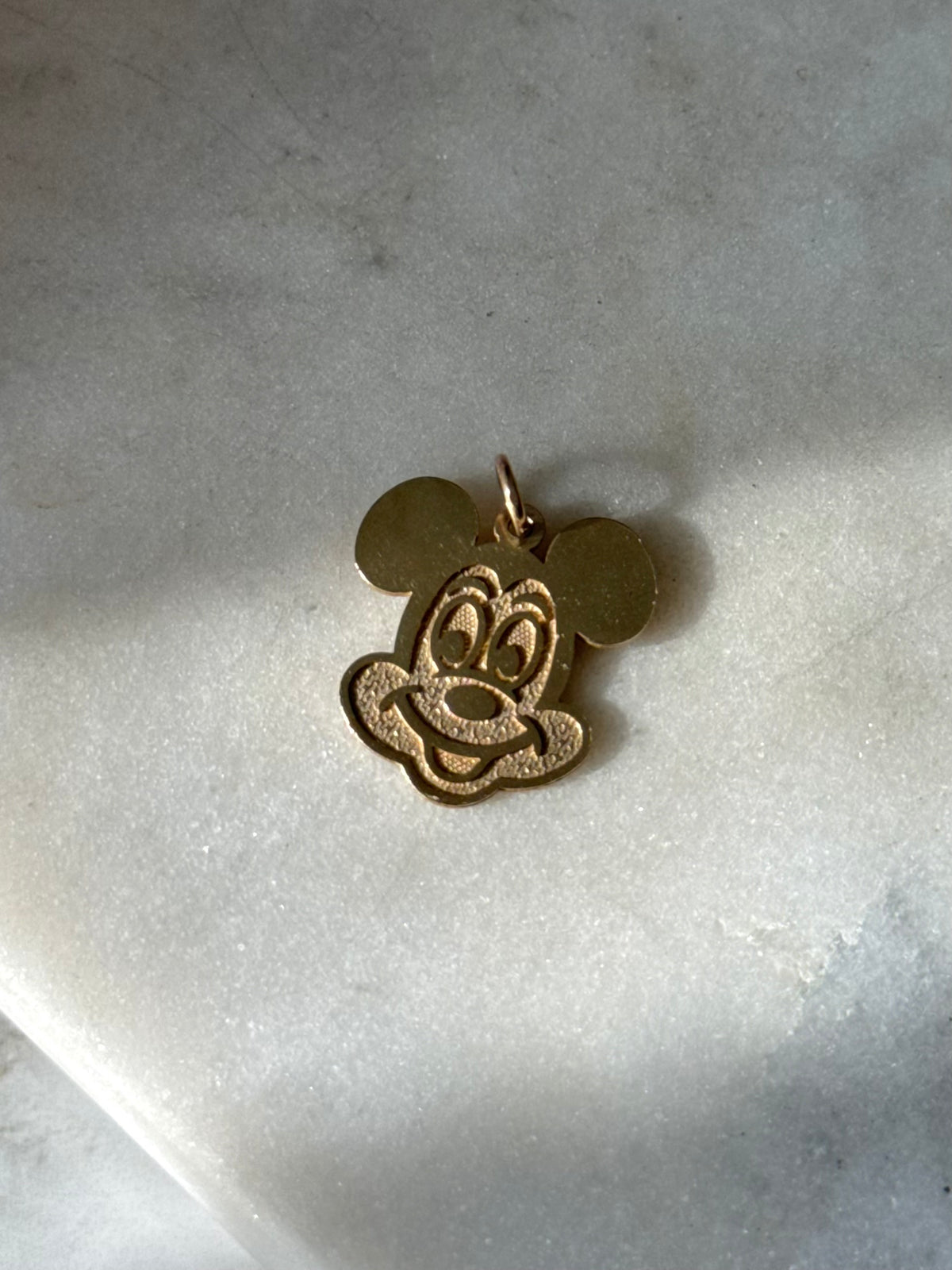 Vintage 10k Gold Mickey Mouse