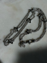 Load image into Gallery viewer, Vintage Star Sterling Silver Necklace 16”
