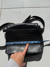Load image into Gallery viewer, Vintage Coach Black Leather Crossbody Purse
