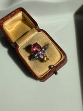 Load image into Gallery viewer, Colorful Sterling Silver Ring Size 7.25
