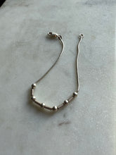 Load image into Gallery viewer, Italian Sterling Silver Bracelet 7.25”

