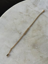 Load image into Gallery viewer, Double Rope 14k Gold Diamond Bracelet
