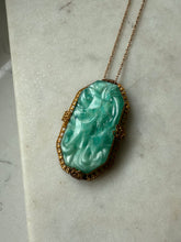 Load image into Gallery viewer, Vintage Carved Gold Plated Necklace
