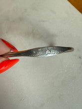 Load image into Gallery viewer, Seascape Sunshine Engraved Sterling Silver Cuff Bracelet
