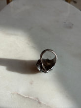 Load image into Gallery viewer, Vintage Art Nouveau Lady Sterling Ring Size 6.25

