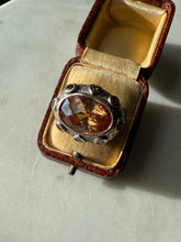 Load image into Gallery viewer, Chunky Multistone Sterling Silver Ring Size 6.25
