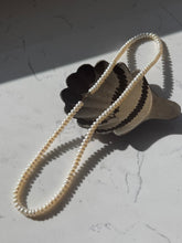Load image into Gallery viewer, Vintage 10k Gold Pearl Strand Necklace 20”
