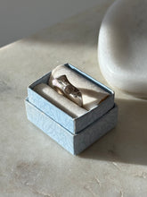 Load image into Gallery viewer, Bamboo Bypass Sterling Silver Ring Size 6
