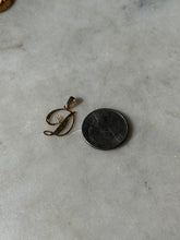 Load image into Gallery viewer, Vintage 14k Yellow Gold ‘D’ Initial Pendant
