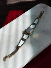 Load image into Gallery viewer, Vintage USSR Floral Enamel Peekaboo Watch
