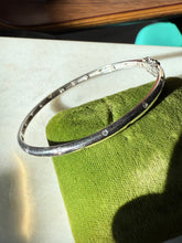 Load image into Gallery viewer, y2k Sterling Silver Bangle Bracelet
