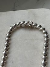 Load image into Gallery viewer, Vintage Italian San Marco Sterling Silver Necklace 18”
