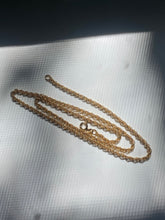 Load image into Gallery viewer, Gold Vermeil Rope Chain Necklace
