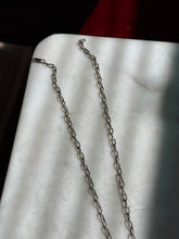 Load image into Gallery viewer, ‘H’ Lock Sterling Silver Chain 17.5”
