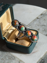 Load image into Gallery viewer, Spiny Oyster and Royston Turquoise Sterling Silver Ring Size 9.25
