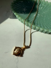 Load image into Gallery viewer, Gold Vermeil Coin Rope Necklace 18”
