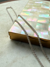 Load image into Gallery viewer, Italian Franco Link Sterling Silver Chain 19.5”
