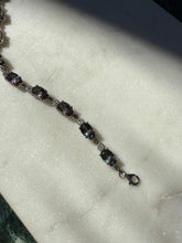 Load image into Gallery viewer, Mystic Blue Topaz Sterling Silver Bracelet 7”
