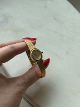 Load image into Gallery viewer, Italian Jules Jurgensen Goldtone Ladies Wrist Watch 6.25”
