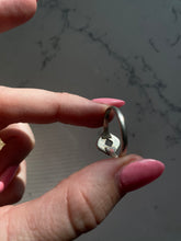 Load image into Gallery viewer, Blue Vintage Sterling Silver Ring
