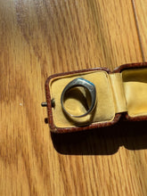 Load image into Gallery viewer, Vintage Blue Sterling Silver Ring
