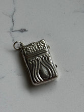 Load image into Gallery viewer, Repousse Sterling Silver Match Holder
