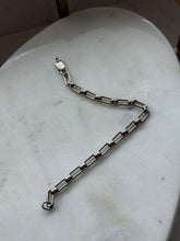 Load image into Gallery viewer, Vintage Sterling Silver Bracelet 8”
