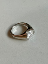 Load image into Gallery viewer, Sterling Silver Quartz Ring Size 6.75
