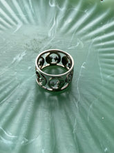 Load image into Gallery viewer, Celestial Sterling Silver Ring Size 4.75
