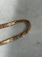 Load image into Gallery viewer, Milor Gold Vermeil Double Sided Bracelet 7.5”
