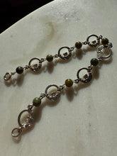 Load image into Gallery viewer, Hearts of Claddagh Sterling Silver Bracelet 7.5”
