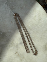 Load image into Gallery viewer, Italian Flat Mariner Link Sterling Silver Chain 18”
