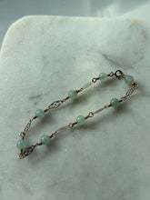 Load image into Gallery viewer, Midcentury 1/20 12k Gold Filled Bead Bracelet 8”
