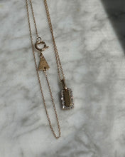 Load image into Gallery viewer, Adina Reyter 14k Gold Diamond Dog Tag Necklace
