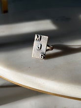 Load image into Gallery viewer, Vintage MJG Sterling Silver Ring Size 6.5
