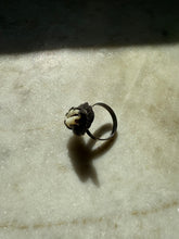 Load image into Gallery viewer, Cowrie Shell Sterling Silver Ring Size 7

