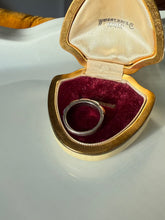 Load image into Gallery viewer, Multistone Inlay Sterling Silver Ring Size 7.25
