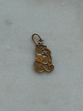 Load image into Gallery viewer, Vintage 14k Gold Winnie the Pooh Disney Charm
