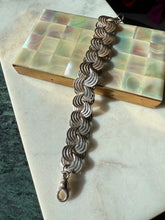 Load image into Gallery viewer, Chunky Sterling Silver Bracelet 7.5”

