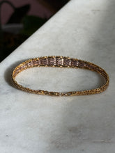 Load image into Gallery viewer, Milor Gold Vermeil Double Sided Bracelet 7.5”
