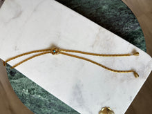 Load image into Gallery viewer, Goldette Goldtone Faux Turquoise Lariat Necklace 18”

