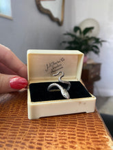 Load image into Gallery viewer, Vintage Snake Sterling Silver Ring
