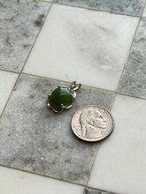 Load image into Gallery viewer, Green Glass Sterling Silver Pendant
