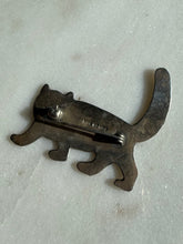 Load image into Gallery viewer, Rick Werito Vintage Cat Sterling Silver Brooch

