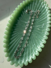 Load image into Gallery viewer, Milor Italy Heart Link Sterling Silver Necklace 16”
