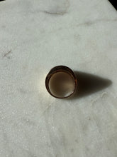 Load image into Gallery viewer, Gold Vermeil Red Blue Stone Ring Size 9.25
