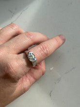 Load image into Gallery viewer, Sterling Silver Quartz Ring Size 6.75
